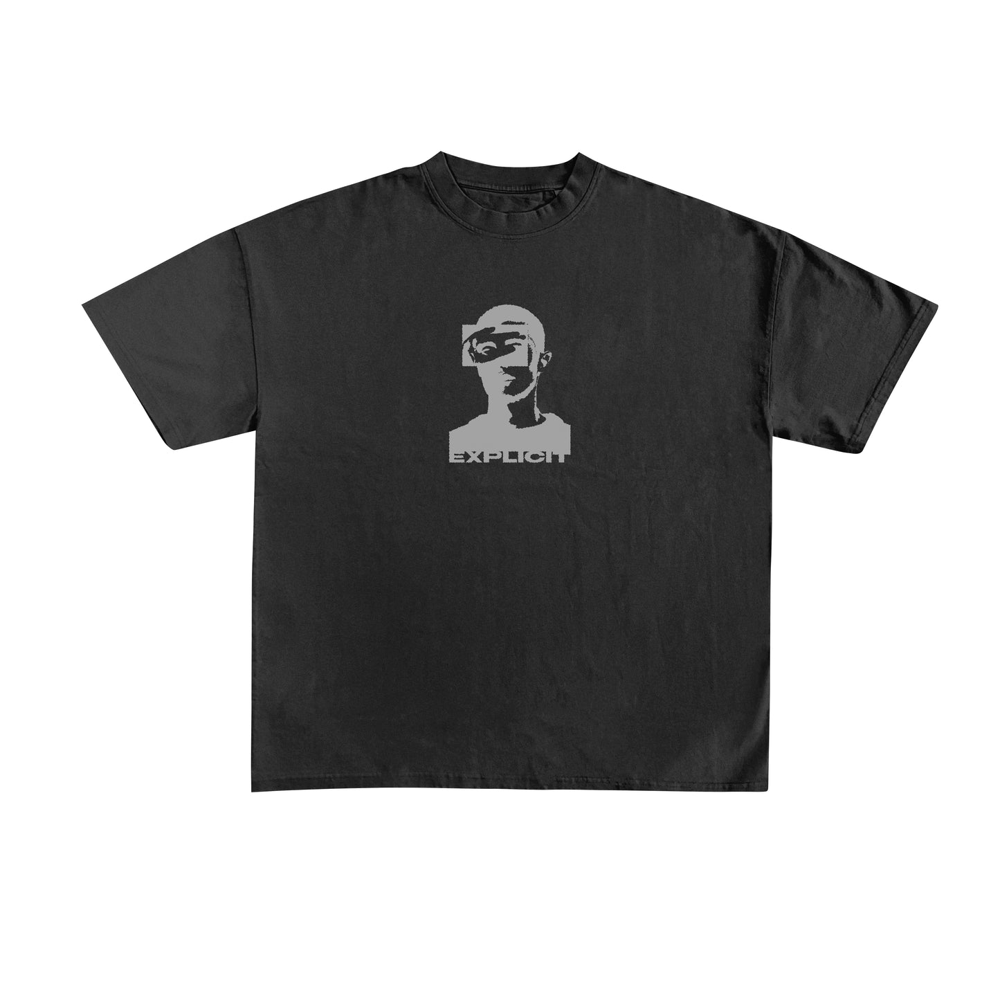 BLACK HEAVYWEIGHT TEE