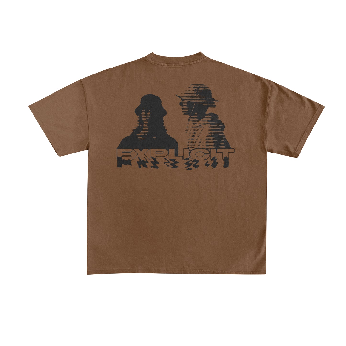 BROWN HEAVYWEIGHT TEE